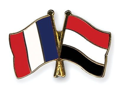 Fahnen Pins Frankreich Jemen