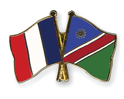 Fahnen Pins Frankreich Namibia