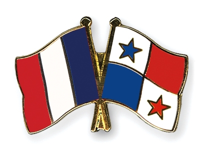 Fahnen Pins Frankreich Panama
