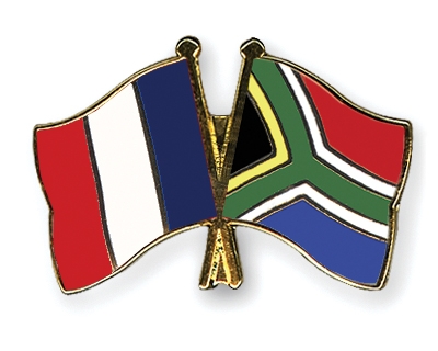 Fahnen Pins Frankreich Sdafrika