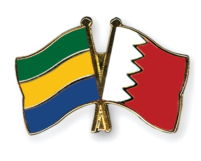 Fahnen Pins Gabun Bahrain