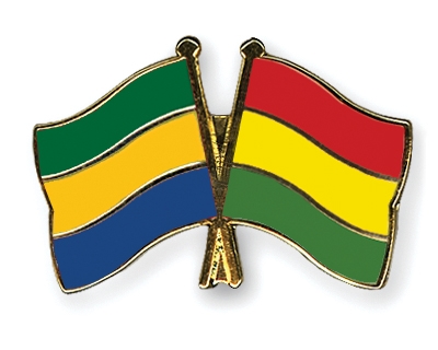 Fahnen Pins Gabun Bolivien