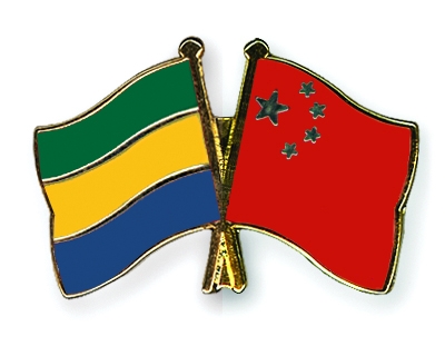 Fahnen Pins Gabun China