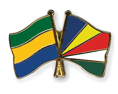 Fahnen Pins Gabun Seychellen