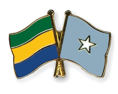 Fahnen Pins Gabun Somalia