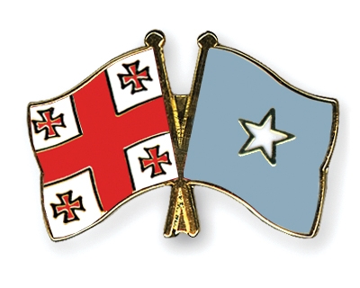 Fahnen Pins Georgien Somalia