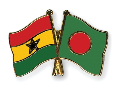 Fahnen Pins Ghana Bangladesch