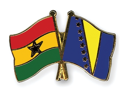 Fahnen Pins Ghana Bosnien-und-Herzegowina