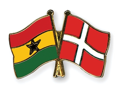 Fahnen Pins Ghana Dnemark