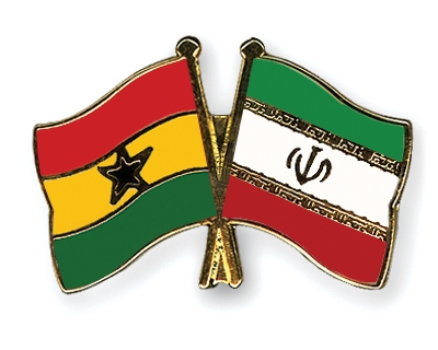 Fahnen Pins Ghana Iran