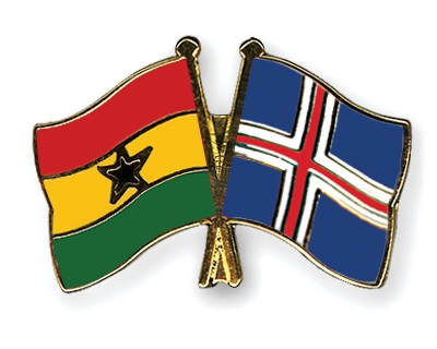 Fahnen Pins Ghana Island