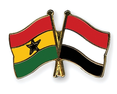 Fahnen Pins Ghana Jemen