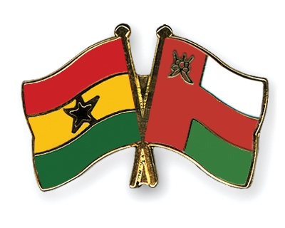 Fahnen Pins Ghana Oman