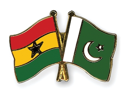 Fahnen Pins Ghana Pakistan