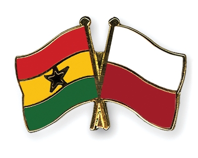 Fahnen Pins Ghana Polen