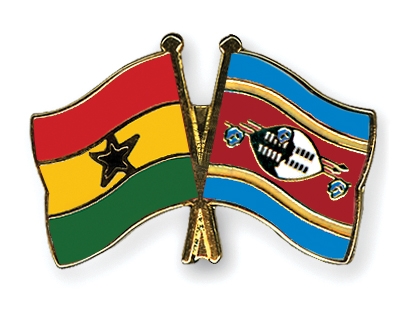 Fahnen Pins Ghana Swasiland