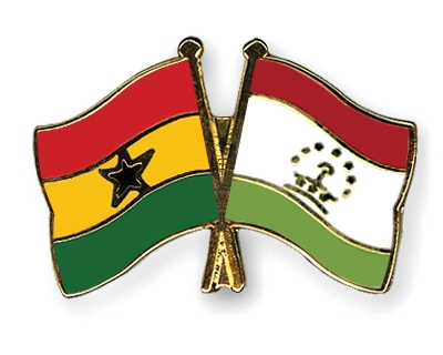 Fahnen Pins Ghana Tadschikistan