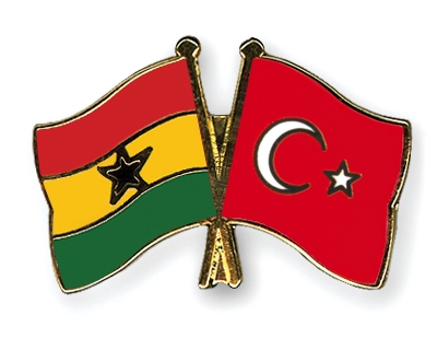 Fahnen Pins Ghana Trkei