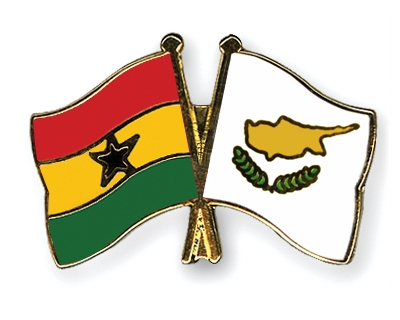 Fahnen Pins Ghana Zypern