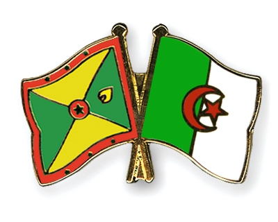 Fahnen Pins Grenada Algerien