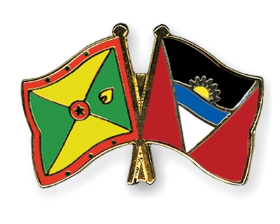 Fahnen Pins Grenada Antigua-und-Barbuda