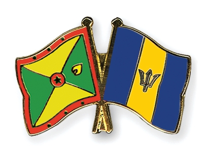 Fahnen Pins Grenada Barbados