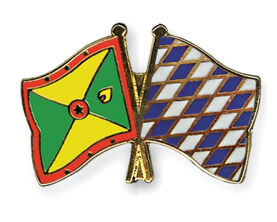 Fahnen Pins Grenada Bayern