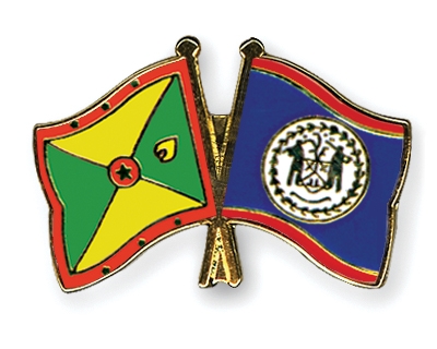 Fahnen Pins Grenada Belize