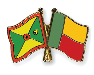 Fahnen Pins Grenada Benin
