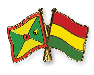 Fahnen Pins Grenada Bolivien