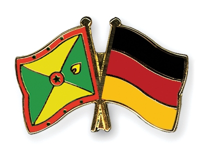 Fahnen Pins Grenada Deutschland