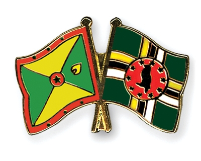 Fahnen Pins Grenada Dominica