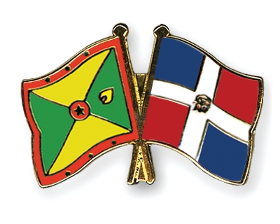 Fahnen Pins Grenada Dominikanische-Republik
