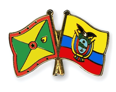Fahnen Pins Grenada Ecuador