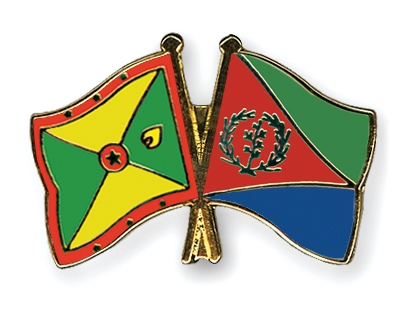 Fahnen Pins Grenada Eritrea