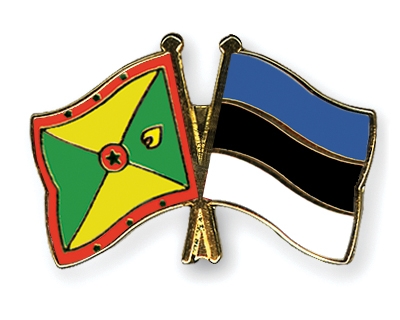 Fahnen Pins Grenada Estland