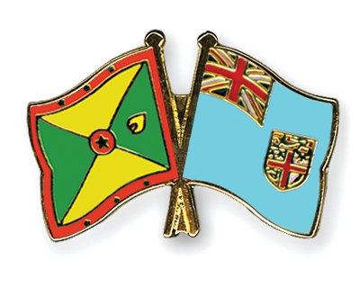 Fahnen Pins Grenada Fidschi
