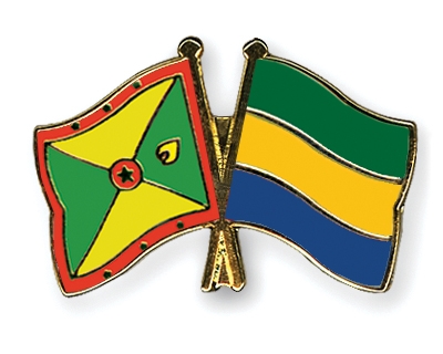 Fahnen Pins Grenada Gabun