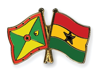 Fahnen Pins Grenada Ghana
