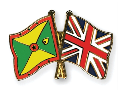 Fahnen Pins Grenada Grossbritannien