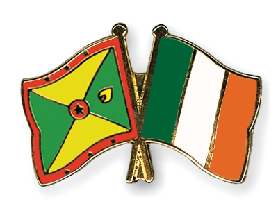 Fahnen Pins Grenada Irland