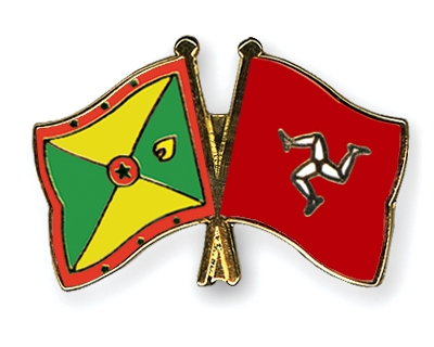 Fahnen Pins Grenada Isle-of-Man