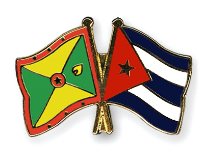 Fahnen Pins Grenada Kuba