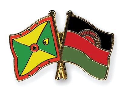 Fahnen Pins Grenada Malawi