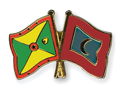 Fahnen Pins Grenada Malediven