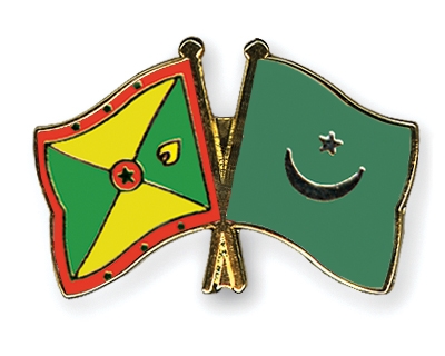 Fahnen Pins Grenada Mauretanien