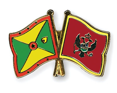 Fahnen Pins Grenada Montenegro