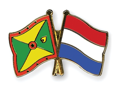 Fahnen Pins Grenada Niederlande