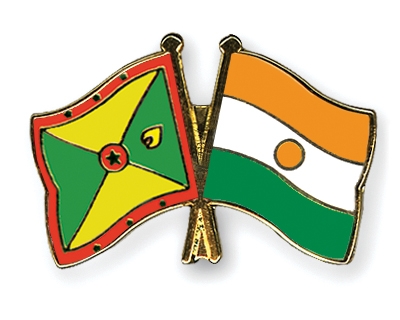 Fahnen Pins Grenada Niger