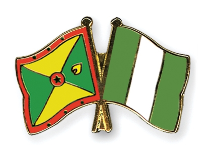 Fahnen Pins Grenada Nigeria